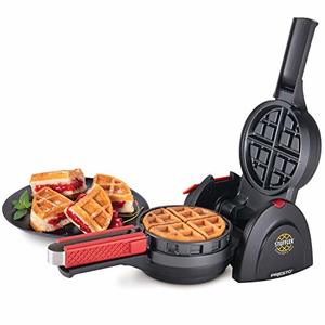 Features a Deep-Pocketed Design that Lets you Fill Your Waffles with Sweet or Savory Ingredients